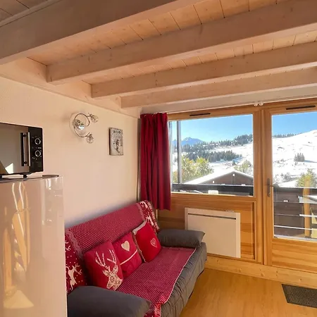 Apartment Saisies : 3 Pieces Mezzanine, 2 Salles De Bains, Vue Pistes - Fr-1-293-76